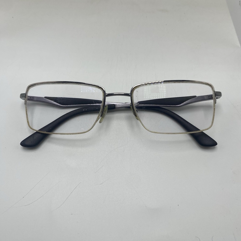 Ray-ban Eyeglasses FRAMES ONLY RB6285 Half Rim 53-18-140 Gunmetal 327